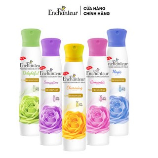 [PHIÊN BẢN MỚI] Xịt khử mùi Enchanteur khô thoáng 72 giờ, cảm giác tươi mát sảng khoái lâu dài 150ml