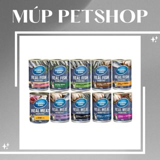 Pate Snappy Tom Real Fish Và Real Meat Lon 400g Dành Cho Mèo