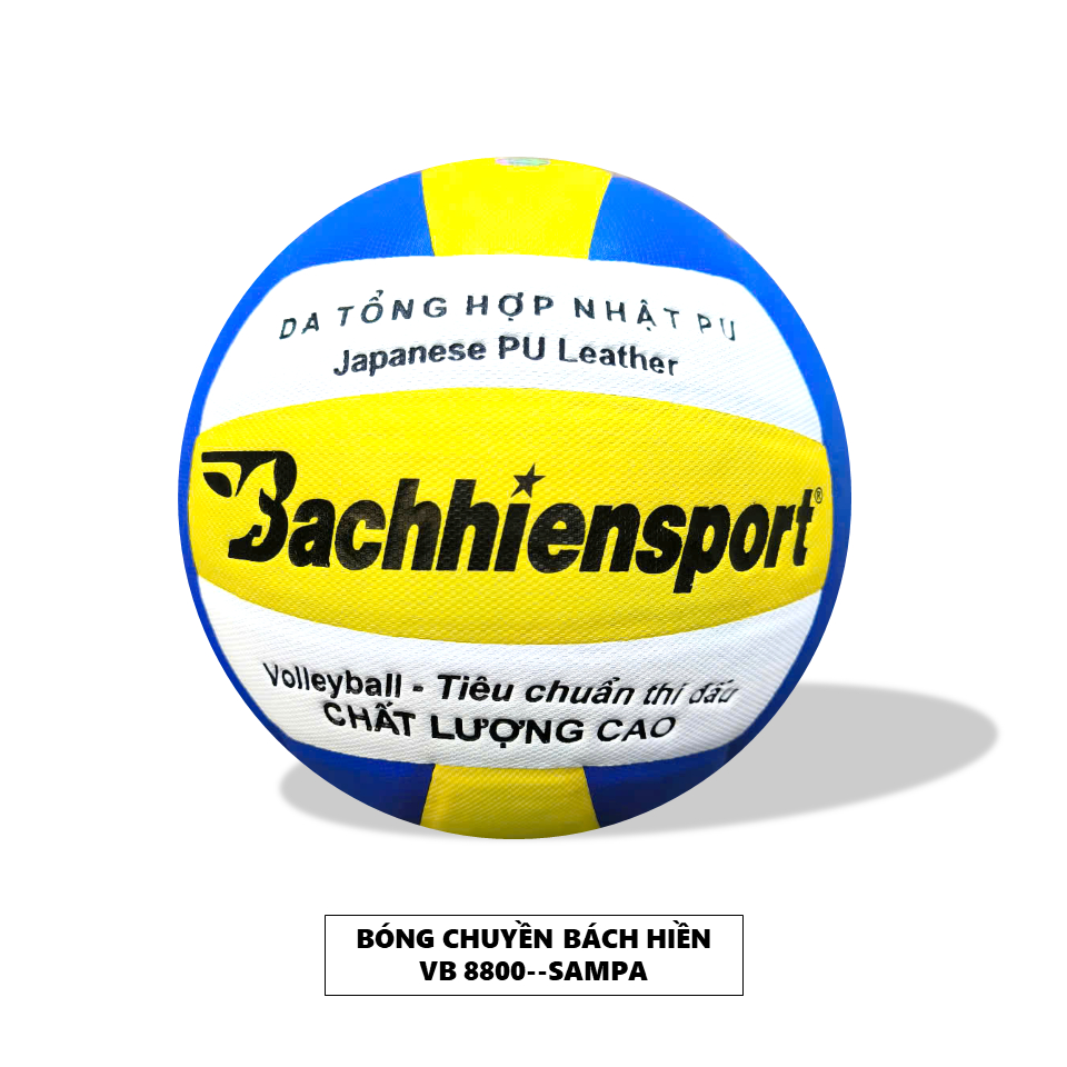 Qủa Bóng Chuyền VB8800 Bachhiensport Da PU Nhật Chính Hãng