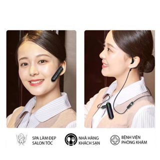  Bộ đàm Nhà hàng Spa Khách sạn,... Bộ đàm mini đeo tai Scopper S mẫu mới 2024 