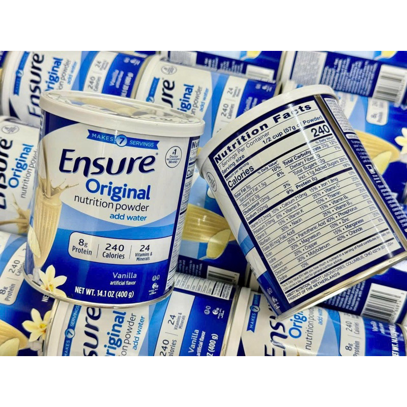 Sữa bột Ensure Original Vanilla 400g nội địa Mỹ