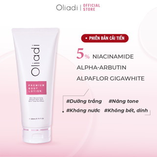 [Hàng chính hãng] - Kem Body Oliadi Dưỡng Trắng Toàn Thân Với Công Nghệ Hạt Nano Phân Tử 200mL