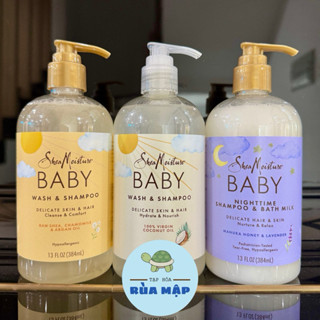 Sữa tắm gội cho bé Shea Moisture Baby 384ml (Mẫu mới nhất, bill US)
