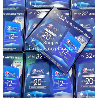 Lẻ 1 gói miếng dán trắng răng Crest 3D Professional Effects