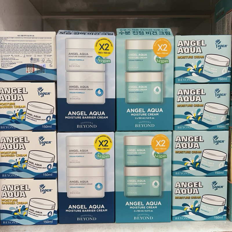 Kem dưỡng thuần chay Beyond Angel Aqua Moisture Cream và Angel Aqua Moisture Barrier Cream