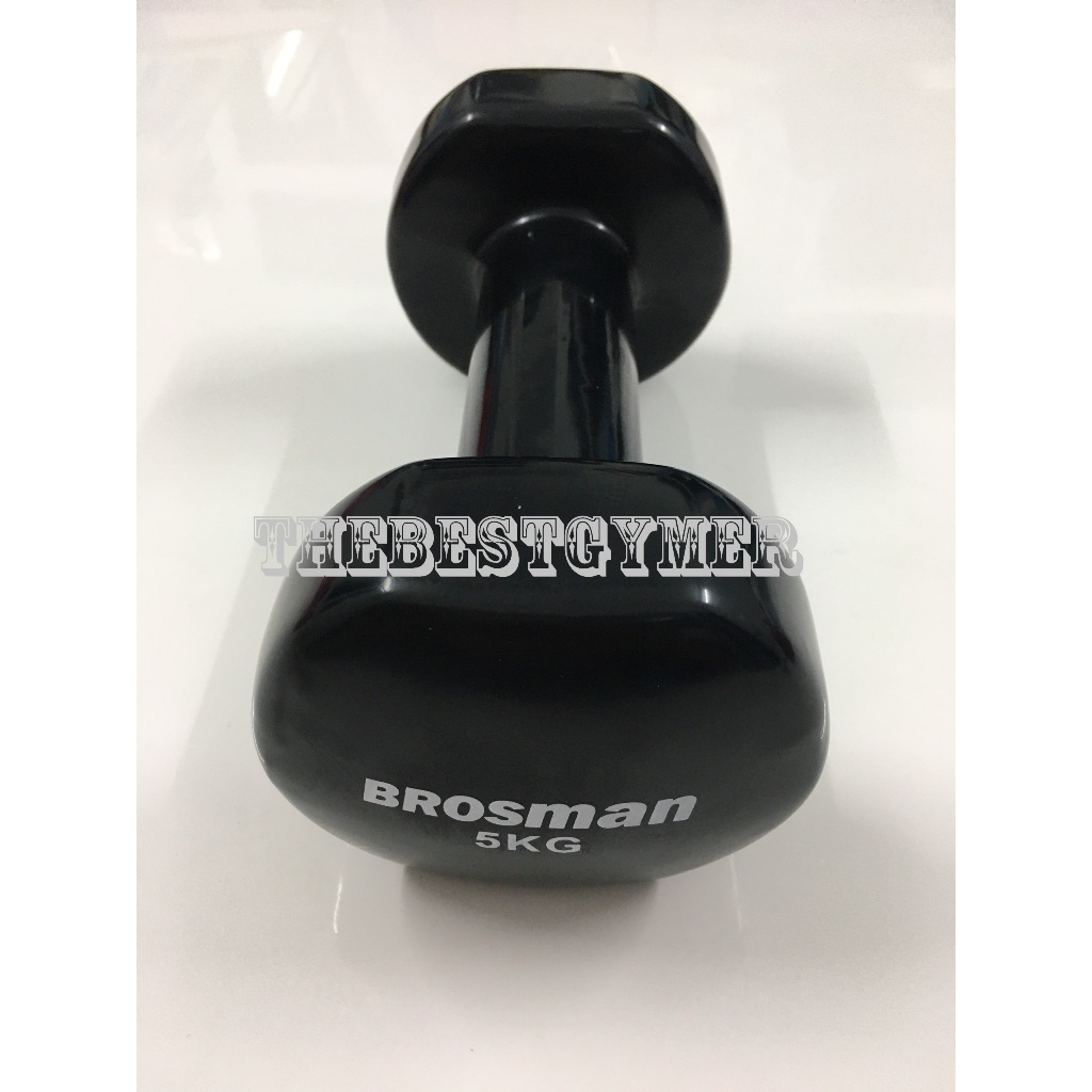 Tạ tay 5kg Brosman nhập khẩu chính hãng cao cấp (1 quả)