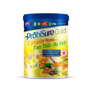 Sữa Nghệ Probisure Gold Curcumin Nano - Hỗ trợ cho tiêu hóa, dạ dày, tá tràng, ổn định huyết áp (Hộp 900g)