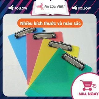 Bìa Trình Ký Nhựa khổ A5 dùng kẹp hồ sơ - kẹp tài liệu