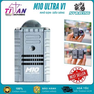 Titan M10 Ultra, Đèn Trợ Sáng Bi Cầu Mini M10 Ultra V1 25W Siêu Sáng Chống Nước Cho Xe Máy BH 1 Năm