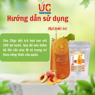  TRÀ ĐÀO UC gói 1kg thơm ngon,dễ pha,chuẩn vị  