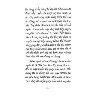 Sách - Thiền Hành Yếu Chỉ - PNA