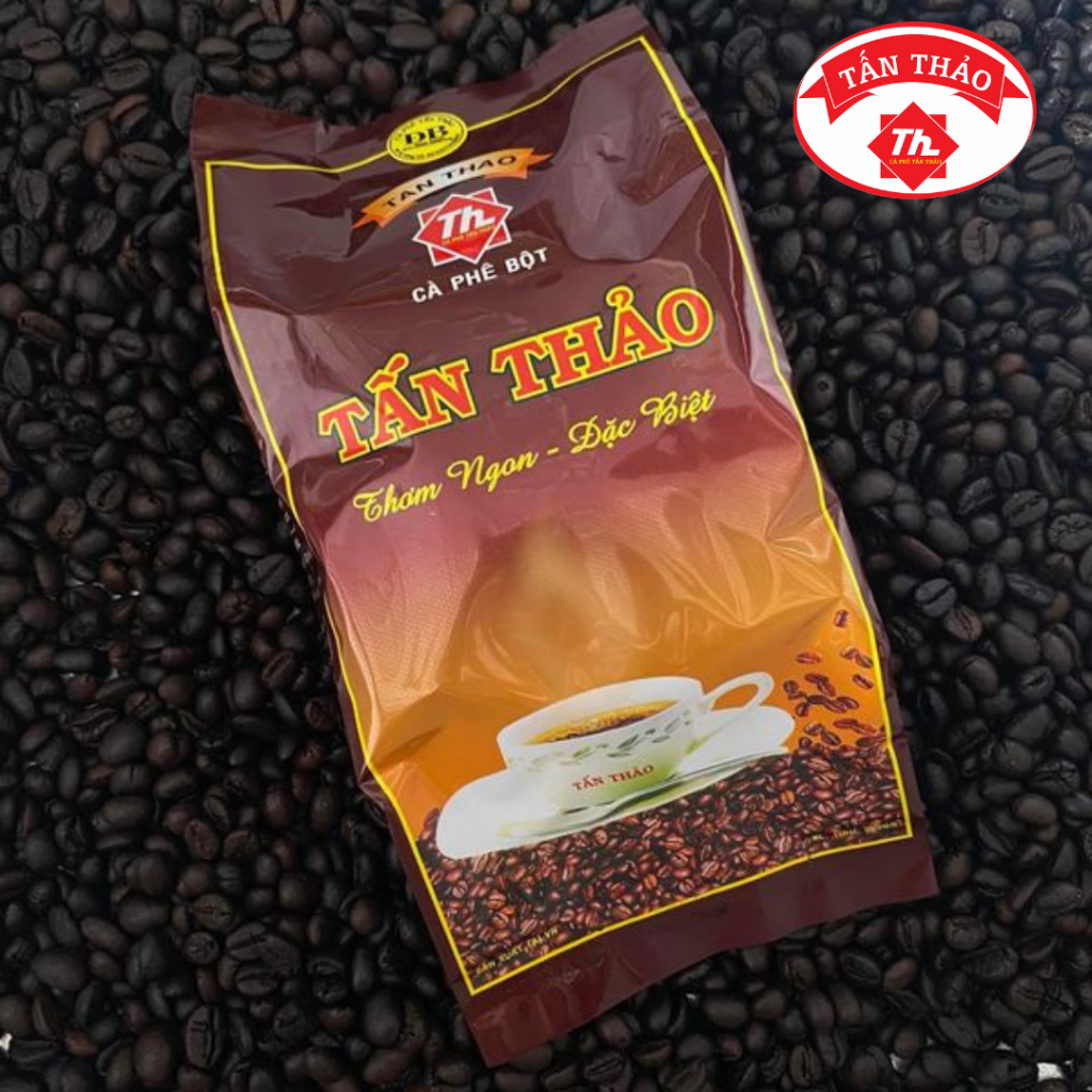 Cà Phê Tấn Thảo Pha Phin Truyền Thống - Thơm Ngon Đậm Đà 500g
