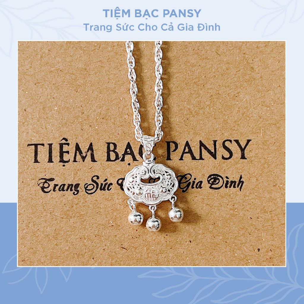 Dây chuyền mặt khánh bình an cho bé