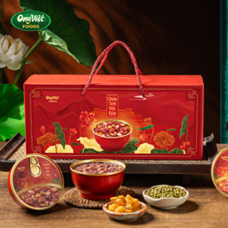 Hộp 6 Cháo Sen Bát Bảo 280g - ONG VIỆT FOODS - Ăn Liền