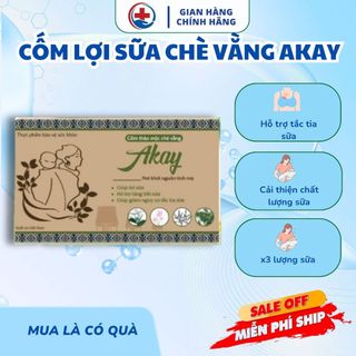  Cốm Lợi Sữa Thảo Mộc Chè Vằng Akay – Giúp Mẹ Nhiều Sữa Hỗ Trợ Tắc Sữa Lấy Lại Vóc Dáng Sau Sinh 