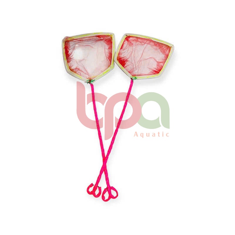 VỢT VỚT CÁ MINI NANO HÌNH NGŨ GIÁC DIY  - VỚT CÁ CON ARTEMIA