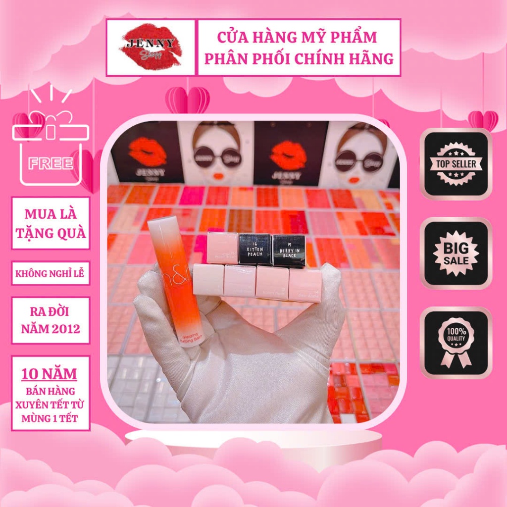 Son Dưỡng Màu Romand Glasting Melting Balm