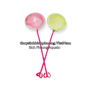 VỢT LƯỚI NGŨ GIÁC MINI DIY – VỢT VỚT CÁ CON, BOBO, ARTEMIA THOÁNG NƯỚC