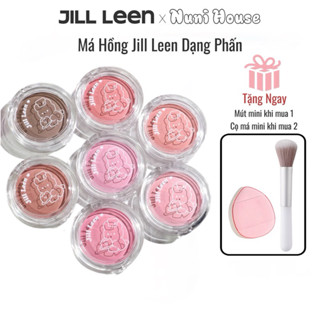 [JILL LEEN+50K Tặng ngay mút mini] Phấn Má Hồng JILL LEEN Nhẹ Nhàng Tự Nhiên Không Thấm Nước Lâu Trôi Làm Sáng Da