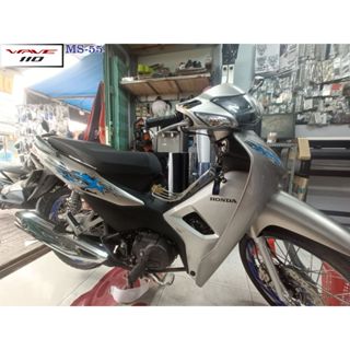  Tem rời wave a 110 ms55 -tem cắt không màu nền - dán được nhiều màu xe khác nhau của xe wave 110-100 