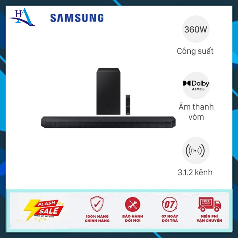 Bộ loa thanh Samsung HW-Q600C/XV 360W (Miễn phí giao tại HCM-ngoài tỉnh liên hệ shop)