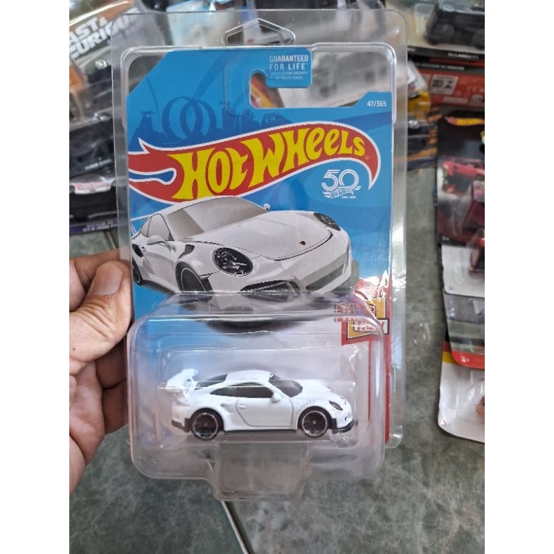 2016 HOT WHEELS PORSCHE 911 GT3 MÀU TRẮNG HÀNG HIẾM