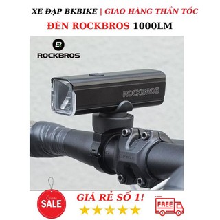  Đèn Xe Đạp Rockbros 1000Lm • Chống nước siêu sáng siêu bền & 5 chế độ sáng 