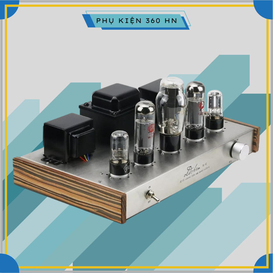 Bộ Ampli Đèn Khuếch Đại Âm Thanh Oldchen EL34 BL-02