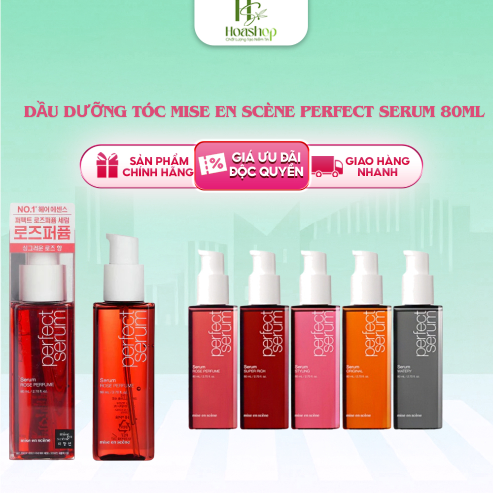 Dầu Dưỡng Tóc mise en scène Perfect Serum 80ml