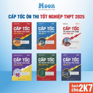 Sách Tổng ôn Cấp tốc Môn Toán, Lý, Hóa, Sinh, Anh, Văn 12 ôn thi TNPT - ĐGNL | Sách ID