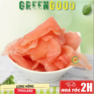 [HỎA TỐC] Gừng Hồng Ngâm Giấm Cao Cấp 150g Gia Vị Ăn kèm Sashimi Nhập Khẩu