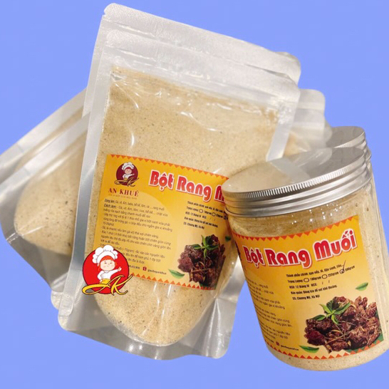Bột Rang Muối Nhà Làm Chuẩn Vị 500gr , Bột Muối Rang Gà, Ếch, Vịt, Cua, Bề Bề, Tôm