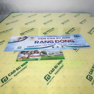 Nệm Cao Su Non Rạng Đông (Chính Hãng Rạng Đông Độc Quyền)(BH 15 Năm)