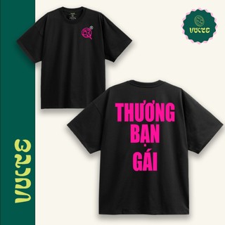 BST 6 mẫu áo thương bạn trai, thương bạn gái đủ màu - 100% Cotton Form Oversize Nam Nữ | Vui Tẻ