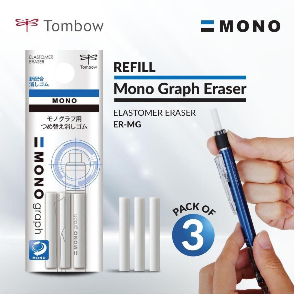[DA ĐEN - QUẬN 3] Ruột Gôm Refill Bút Chì Tombow Mono Graph