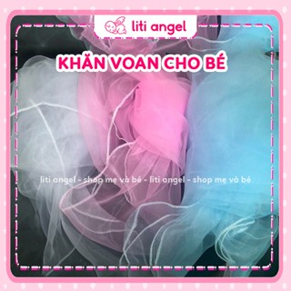 Khăn Voan cho bé sơ sinh che bụi, chống gió khi đi đường