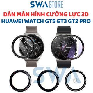  Cường lực Dẻo 3D Dùng Cho Đồng Hồ Huawei Watch GT5 GT3 GT2 Pro 42mm 43mm 46mm full màn hình SWA 