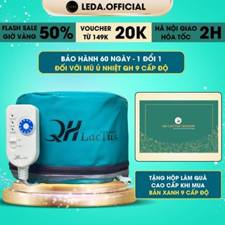 Mũ ủ tóc QH Lactus season tại nhà 9 cấp độ nhiệt chuẩn salon 50w