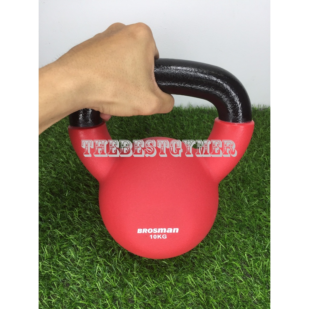 Tạ ấm 10kg Brosman nhập khẩu chính hãng, tạ bình vôi 10kg cao cấp