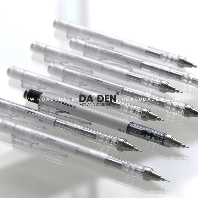 [DA ĐEN - QUẬN 3] Bút Chì Bấm Tombow Mono Graph White (Phiên Bản Đặc Biệt)
