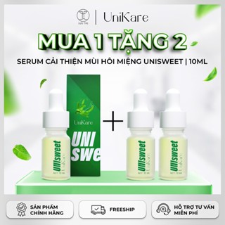  MUA 1 TẶNG 2 Serum Cải Thiện Mùi Hôi Miệng UNISweet Hỗ Trợ Cải Thiện Hôi Miệng Hơi Thở Thơm Mát Có Che Tên Sản Phẩm 