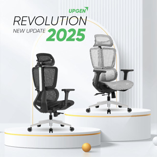 Ghế Công Thái Học UPGEN REVOLUTION 2025 - Thiết Kế Thông Minh, Hỗ Trợ Cột Sống Tối Đa
