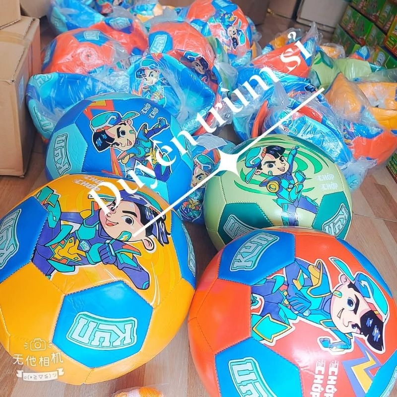 BÓNG KUN  MẪU MỚI 2025 tặng kèm Lưới và kim bơm . bóng da kun. quà tặng từ sữa kun.