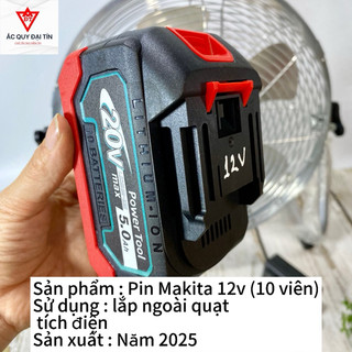 Phụ kiện cài quạt tích điện 12V . Như hình . Bảo hành 12 tháng