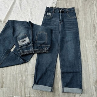 [BIGSIZE 80KG] Q02 Quần Jean Ống Đứng Nữ Cạp Cao Chun Sau Co Giãn Thoải Mái, quần bò nữ ống ôm HOT