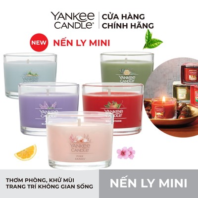 Nến ly mini Yankee Candle - nhiều mùi tùy chọn - trọng lượng 37g