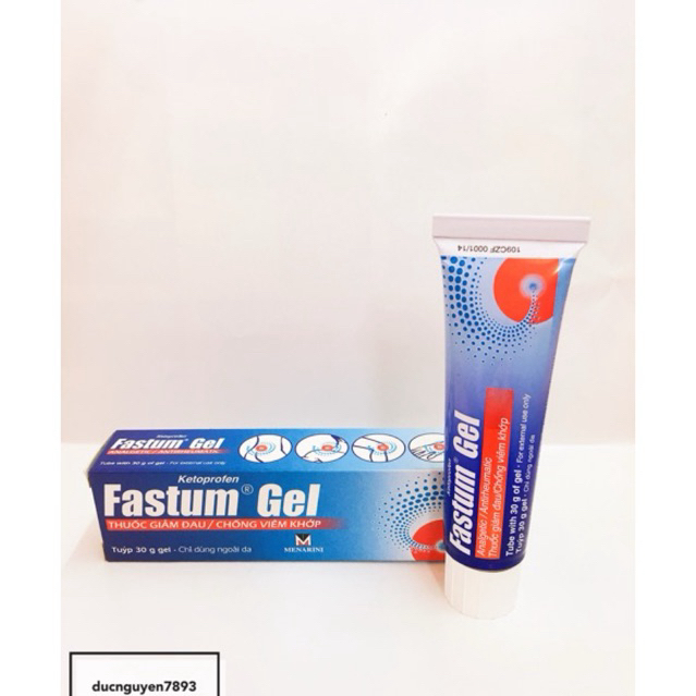 GEL BÔI FASTUM GEL
