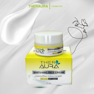  Kem Dưỡng Trắng Da Mặt Chiết Xuất Sữa Dê Giúp Cấp Ẩm Dưỡng Sáng Da Mờ Thâm Nám Đồi Mồi Theraura Chất Kem Lotion  25g  