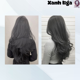 thuốc nhuộm tóc xám khói nhẹ