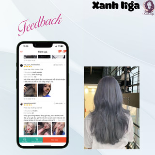thuốc nhuộm tóc xám khói nhẹ